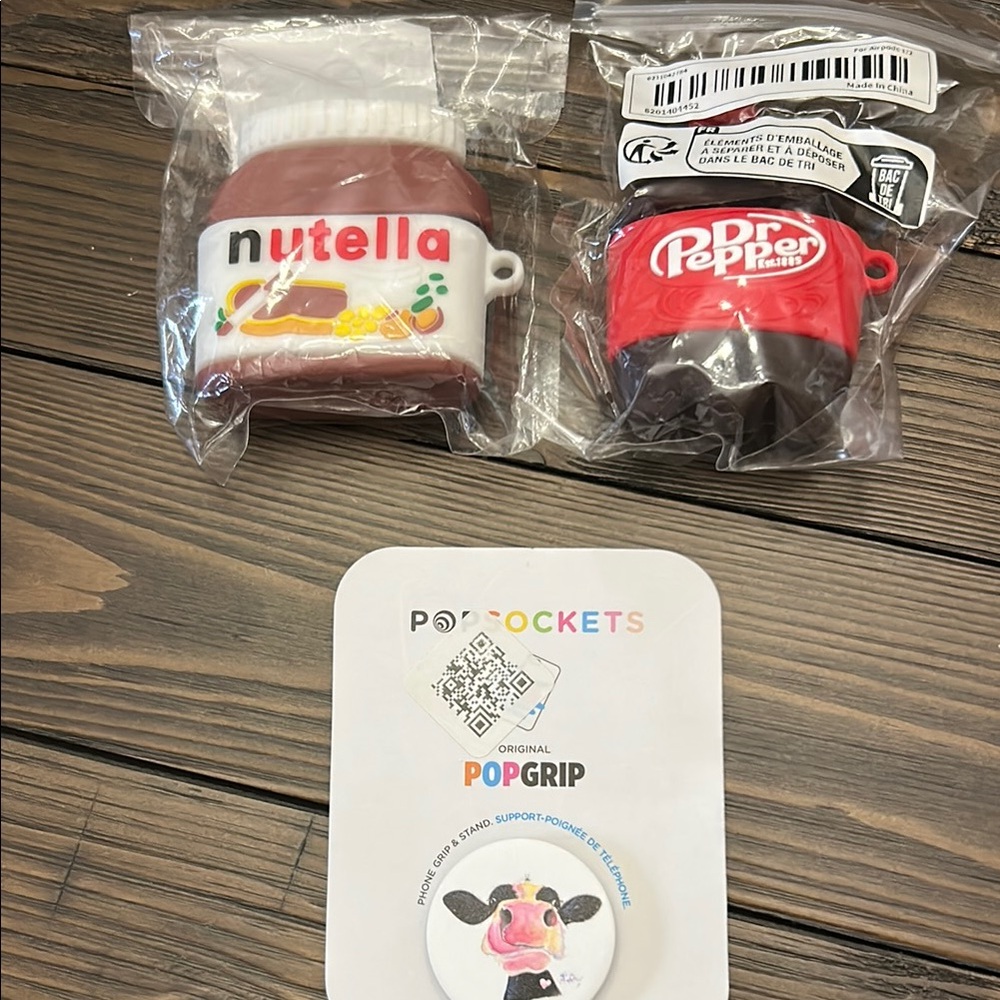 PopSocket and AirPods Cases